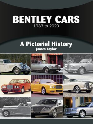 cover image of Bentley Cars 1933 to 2020